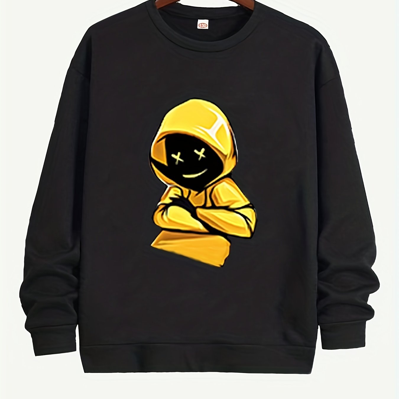 Cartoon Hoodie Boy Print Boys Casual Creative Pullover Sweatshirt