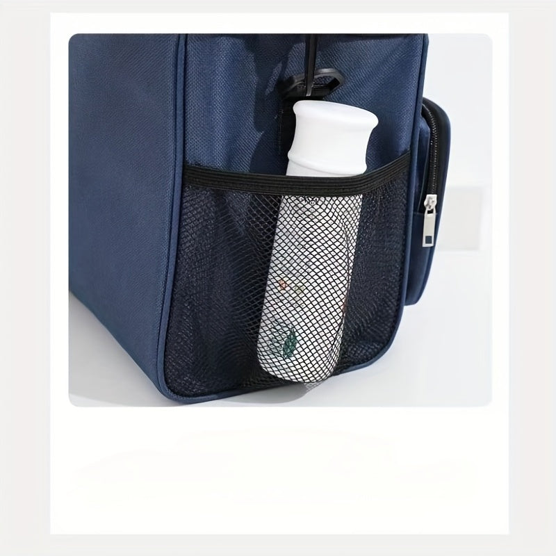 Large Capacity Insulated Bag Lunch Bag Portable Bento Bag