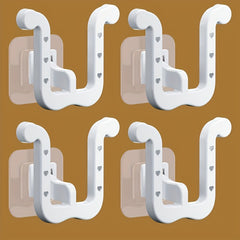 Wall Mounted Slipper Rack for Tidy Bathroom
