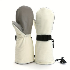 Kids Winter Ski Gloves Snow Gloves Waterproof Mittens For Baby Boys And Girls