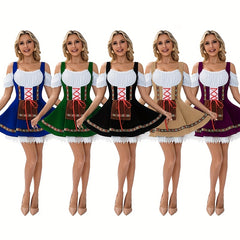 Bavarian Oktoberfest Dress for Women Halloween Costume