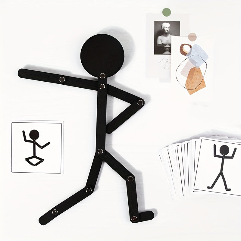 Wooden Figure Puzzle Educational Game for Kids