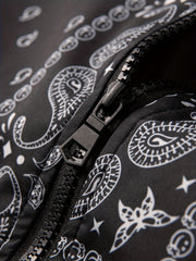 Men's Paisley Soft Shell Jacket Lightweight and Comfortable