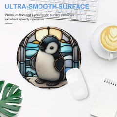 Penguins Computer Mouse Pad Non-Slip Rubber Base