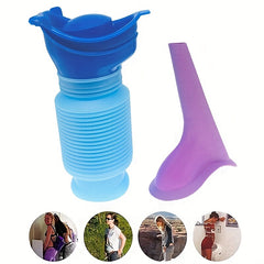 Portable Silicone Women Urinal Stand Up Pee Funnel
