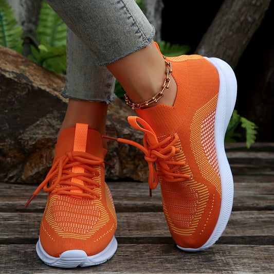 Women's Mesh Tennis Sports Shoes Lightweight Travel Walking Shoes
