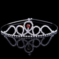 Rhinestone Queen Crown Tiara Headband Bridal Wedding Hair Accessories