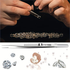 Adjustable Stainless Steel Sliding Clamps for Jewelry Making & Repair
