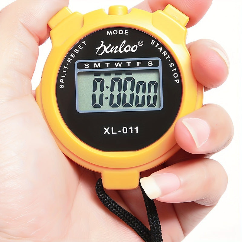 Electronic Stopwatch Referee Timer Digital Display Sports Fitness Running