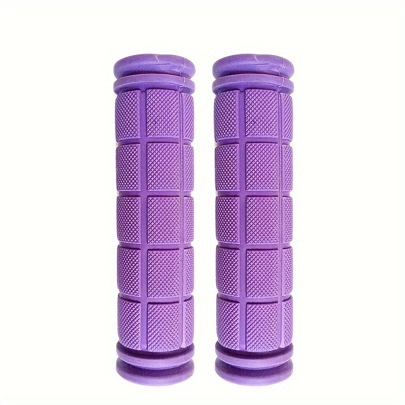 2pcs Colorful Fixed Gear Bike Handlebar Cover Soft Rubber Grip Stopper