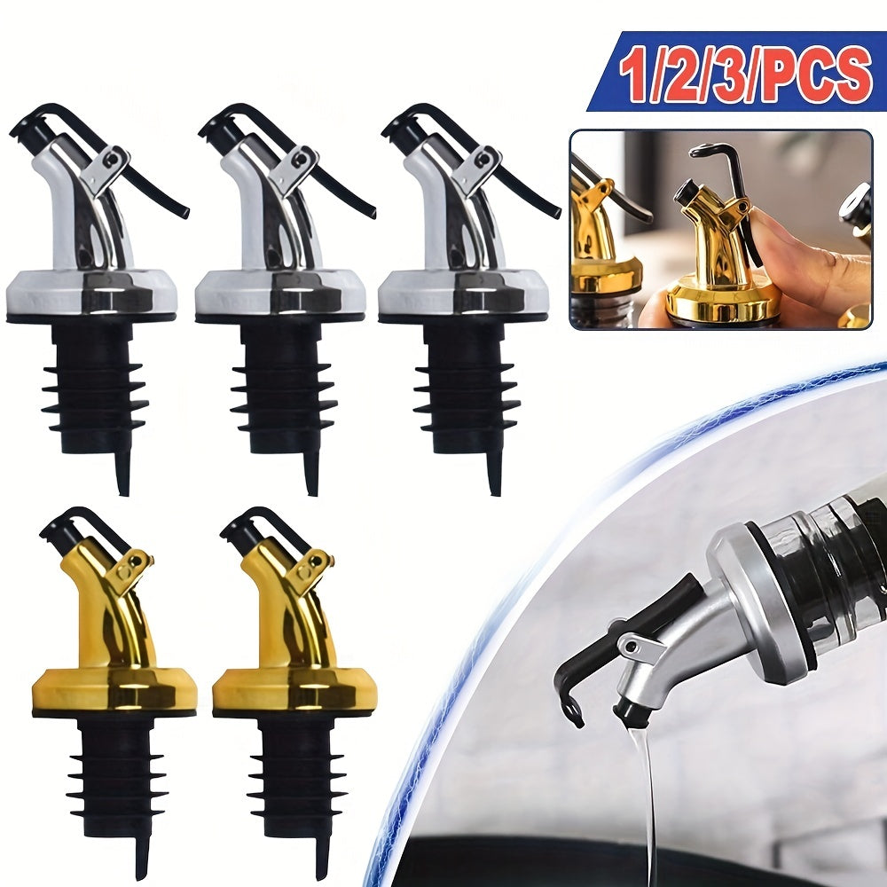 3Pcs Olive Spouts Vinegar Bottle Stopper Spout Leakproof Nozzle Dispenser
