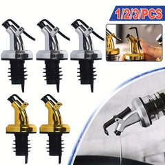 3Pcs Olive Spouts Vinegar Bottle Stopper Spout Leakproof Nozzle Dispenser