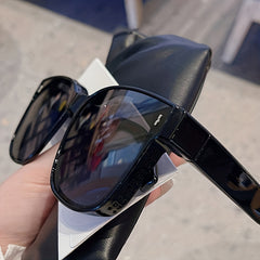 Vintage Square Frame Sunglasses for Men UV Protection