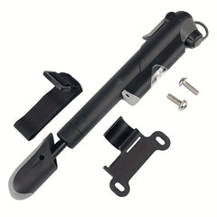 Portable Bicycle Frame Pump with Intelligent Valve and Ball Pump Needle