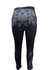 Floral Print High Rise Plus Leggings