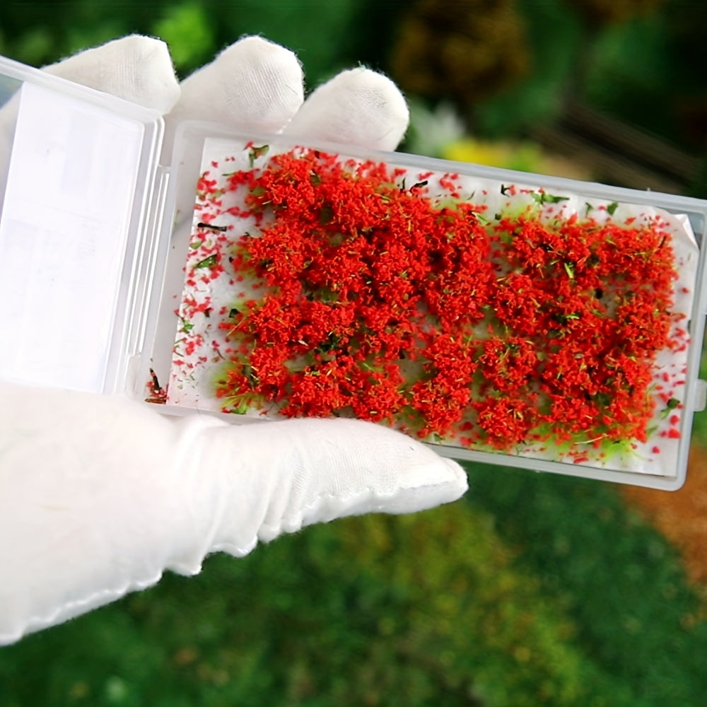 Grass Flower Model Train Railway Scenic Landscape La Ferme