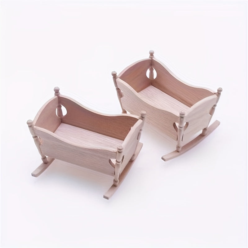 Dollhouse Rocking Chair Furniture Ornament
