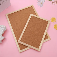 Self Adhesive Cork Board Photo Wall Sticker - Stylish & Functional Display