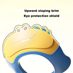 Kids Adjustable Dinosaur Shower Cap Waterproof Bath Hat