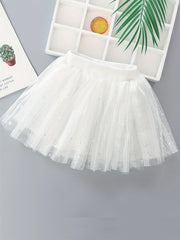 Toddler Girls Sequin Tutu Skirt for Dance Ballet Party