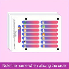 Personalized Gamer Tag Name Labels for School Supply Organization