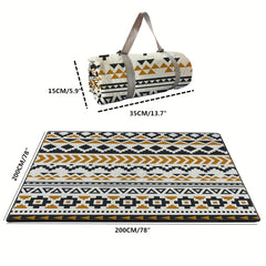 Chiffon Printed Picnic Mat Waterproof Beach Mat