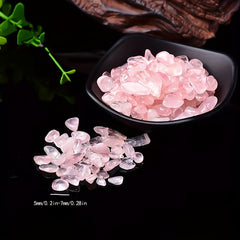 Rose Quartz Crystal Tumbled Stones for DIY Aromatherapy & Healing