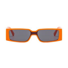 Men's Rectangular Sunglasses Vintage Integrated Lens Sun Protection