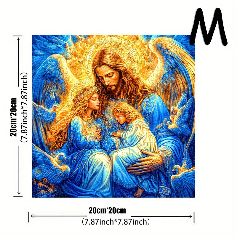 Hot Wooden Puzzle - Jesus and Angel - Ages 3+