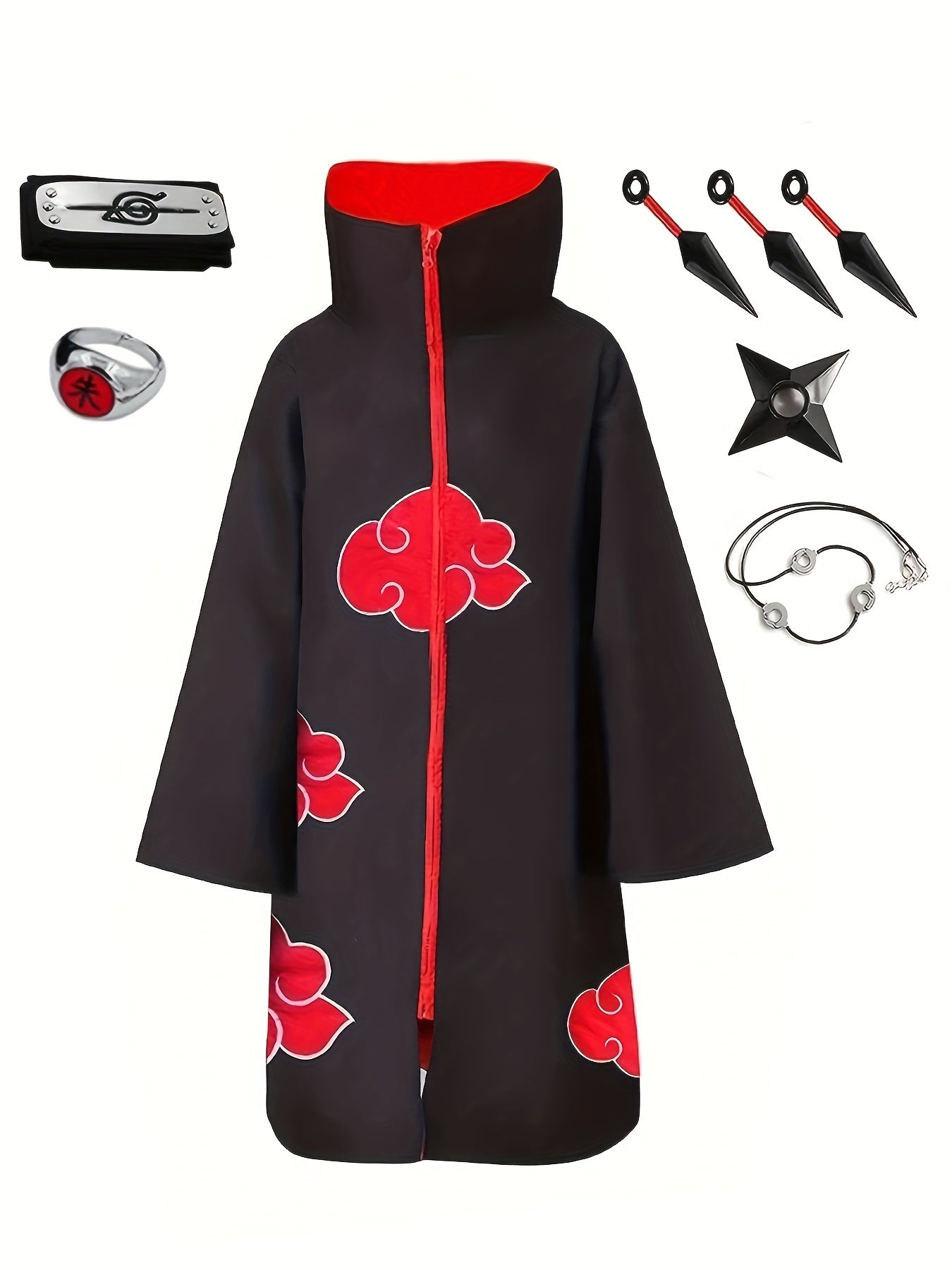 Anime Cloak Cosplay Costume For Adults And Kids