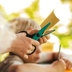 Compact Stainless Steel Folding Scissors for Travel and Outdoor Activities
