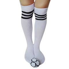 Breathable Sports Socks Knee Legging Stockings Over Knee Socks