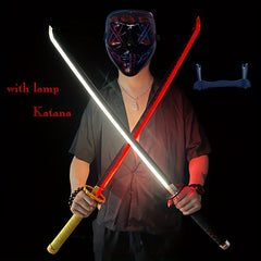 Lighted Katana Sword Wooden Anime Sword Samurai Katana Sword