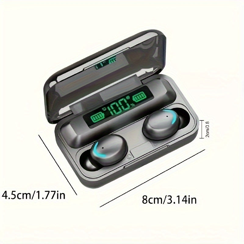 TWS F9 Wireless Earbuds Hi-fi Stereo Sports Headphones