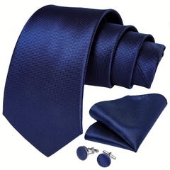 Men's Business Silk Necktie - Formal Woven Design