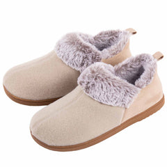 Women's Fuzzy Fleece Memory Foam Slip on Shoes