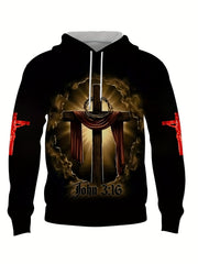 Graphic Hoodie For Men 3D Print Hooded Pullover