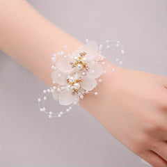 Corsage Flowers Wrist Flower For Wedding Bridesmaid Wrist Flower