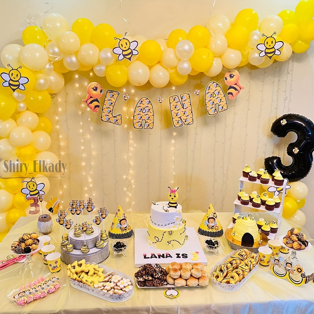 85pcs Yellow Balloon Garland Arch Kit for Wedding Birthday Anniversary