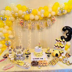 85pcs Yellow Balloon Garland Arch Kit for Wedding Birthday Anniversary
