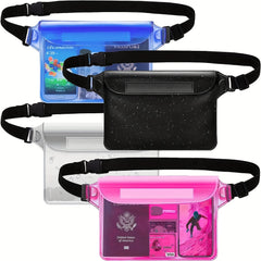 Waterproof Waist Pouch with Waist Strap for Outdoor Activities