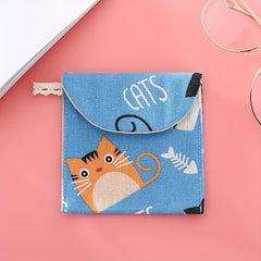 Multifunctional Travel Organizer for Toiletries Sanitary Napkins Cosmetics