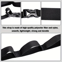 19 Hooks Carabiner Tent Lanyard Camping Clothesline & Storage Belt