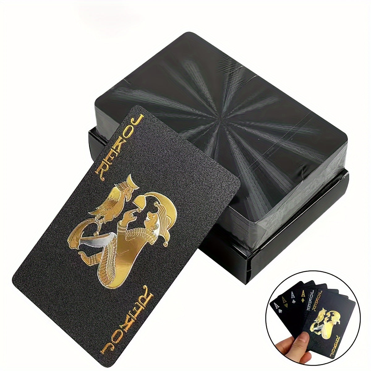 Waterproof PVC Playing Card Game for Family Gathering