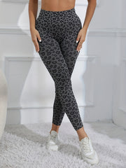 Leopard Print High Waist Yoga Tight Pants Women's Activewear