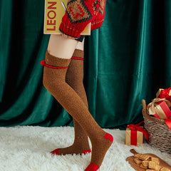 Christmas Thigh High Socks Women's Stockings & Hosiery