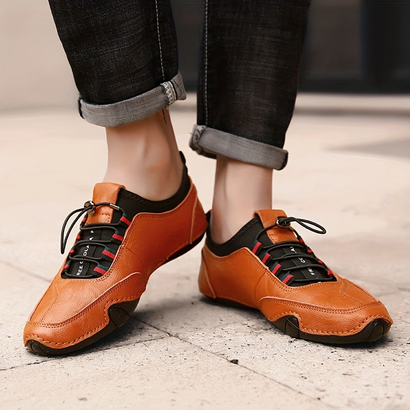Men's No Tie Sneakers Casual Walking Shoes