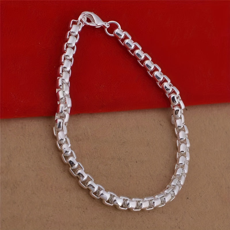 Minimalist Silver Bracelet Jewelry Girls Accessories