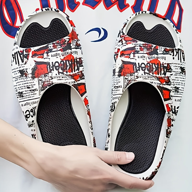 Men's Lightweight Open Toe Slippers for Spring & Summer