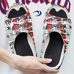 Men's Lightweight Open Toe Slippers for Spring & Summer
